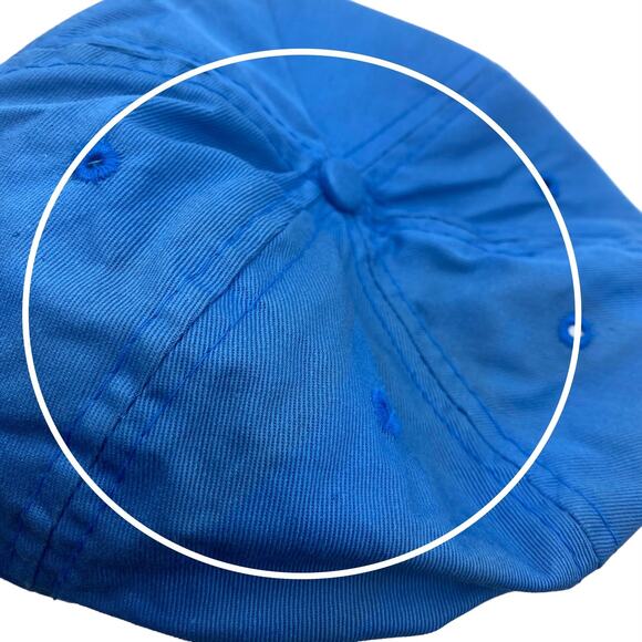 Vintage Rope Hat Ted Co Blaze King Stove Dealer La Grande Oregon SnapBack Blue - Picture 13 of 14